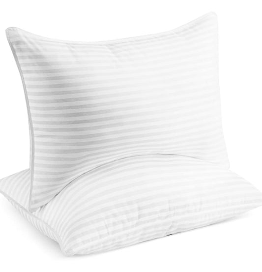 Retail Le$$ - White king size pillow set