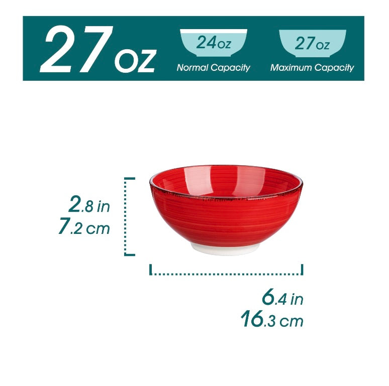 Multicolor Serving Bowl Set