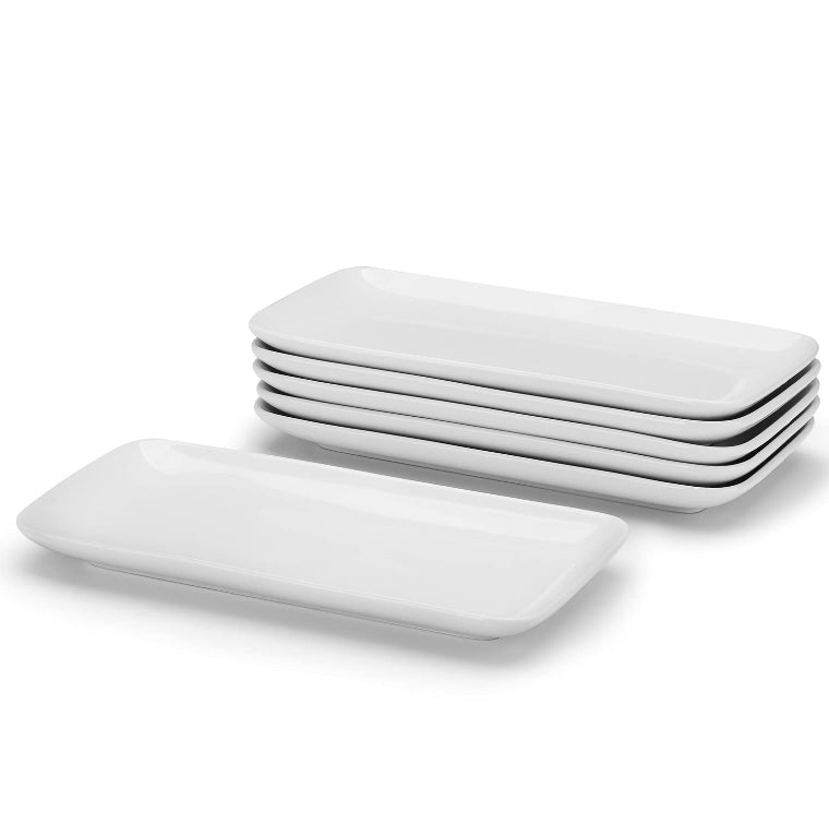 White Serving Platter Set