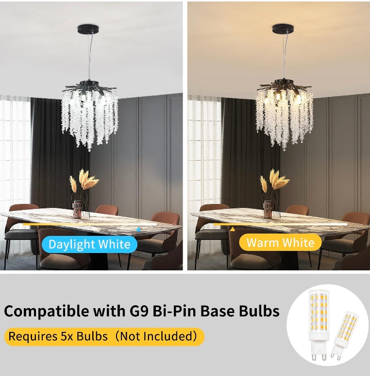 Modern Crystal Tree Branch Chandelier