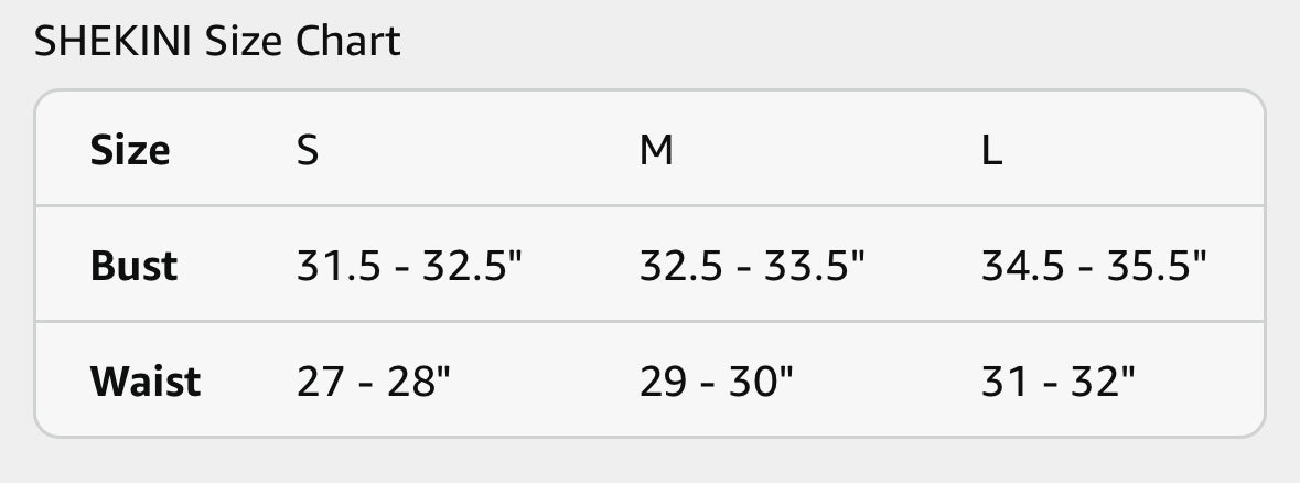 Retail Le$$-shekini-size-chart
