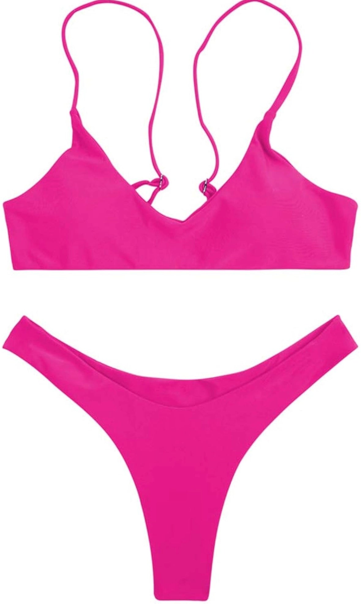 Retail Le$$-pink-two-piece-swimsuit