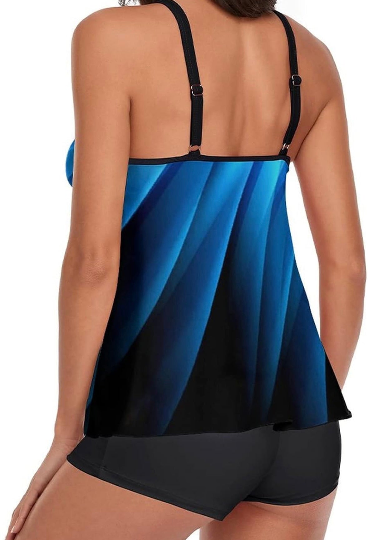 Retail Le$$-blue-gradient-two-piece-swimsuit