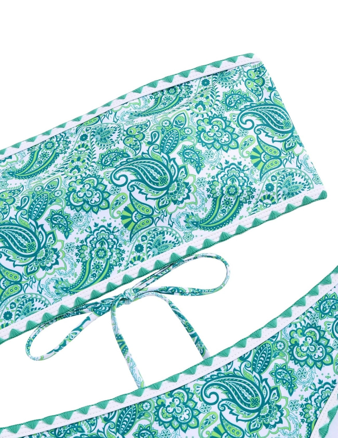 Retail Le$$-green-bandeau-bikini