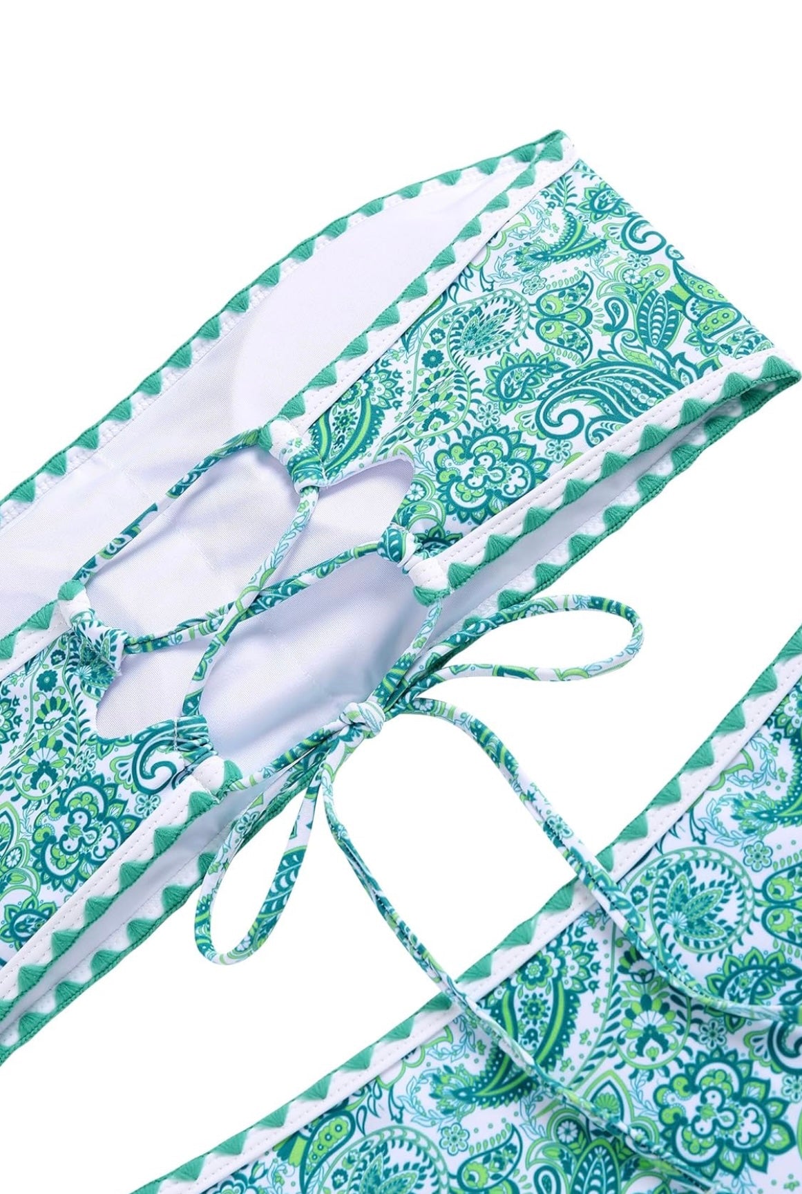 Retail Le$$-green-bandeau-bikini