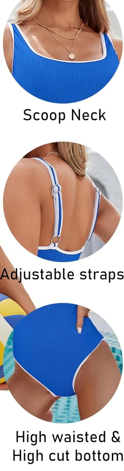 Retail Le$$-blue-one-piece-swimsuit