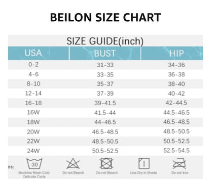 Retail Le$$-Beilon-size-chart