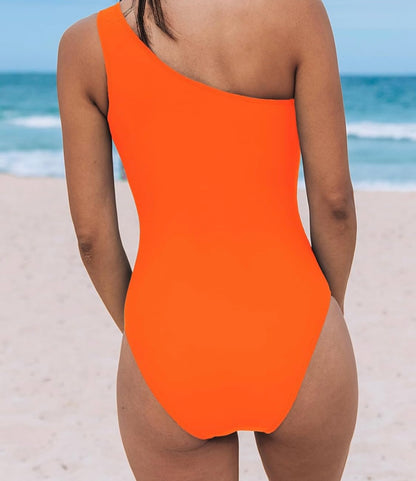 Retail Le$$-orange-one-piece-swimsuit