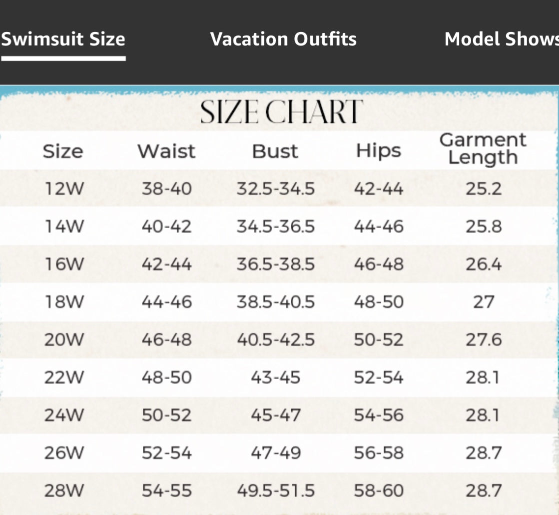 Retail Le$$-hannah-nikole-size-chart