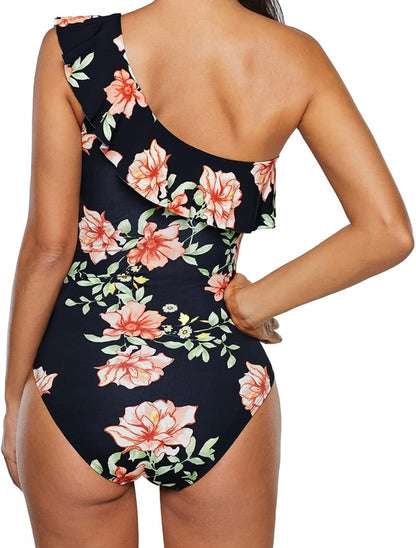 Retail Le$$-floral-one-piece-swimsuit