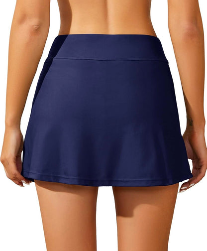 Swim Skirt w/Built In Shorts