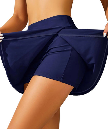Swim Skirt w/Built In Shorts
