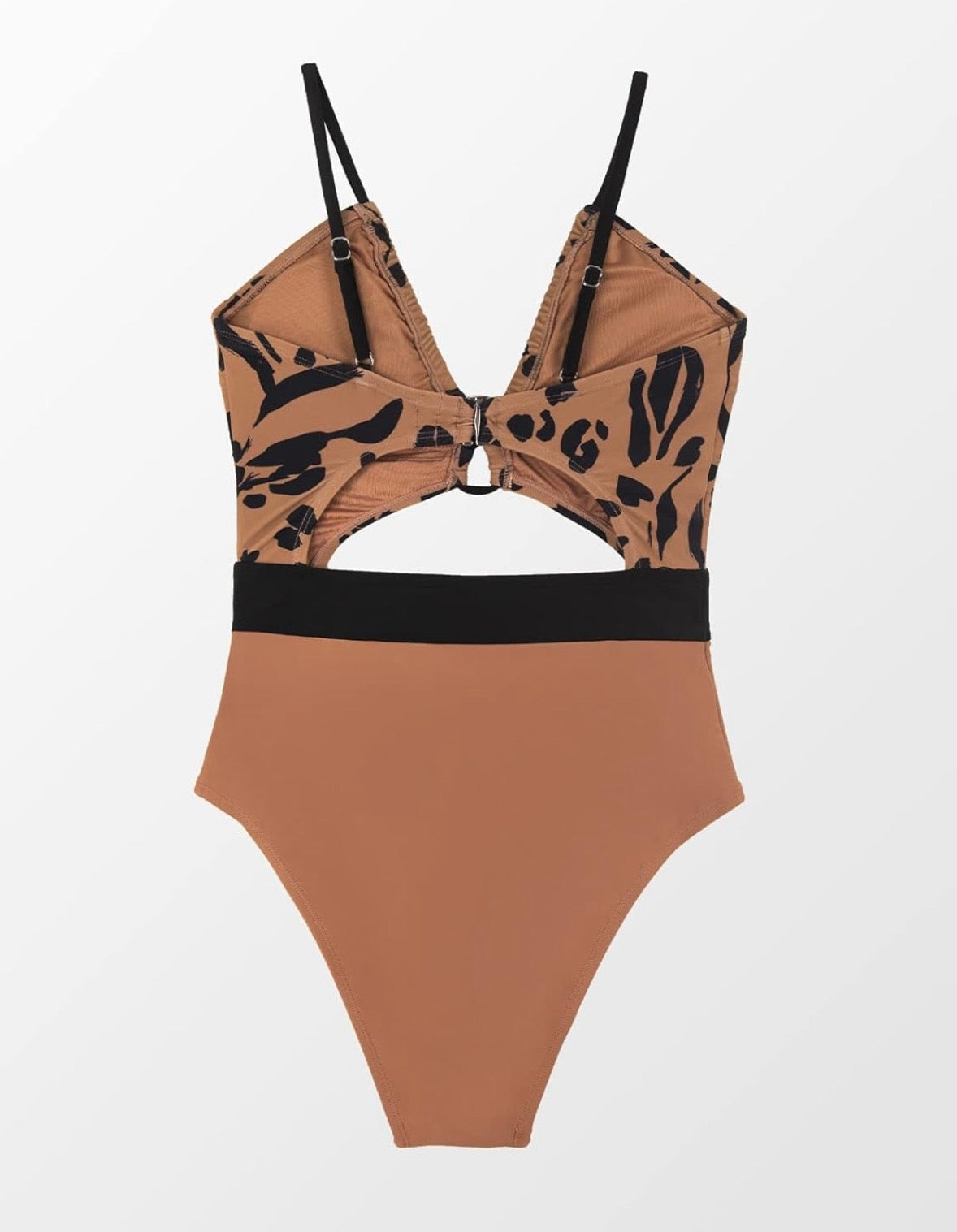 Twisted Criss Cross One Piece Swimsuit