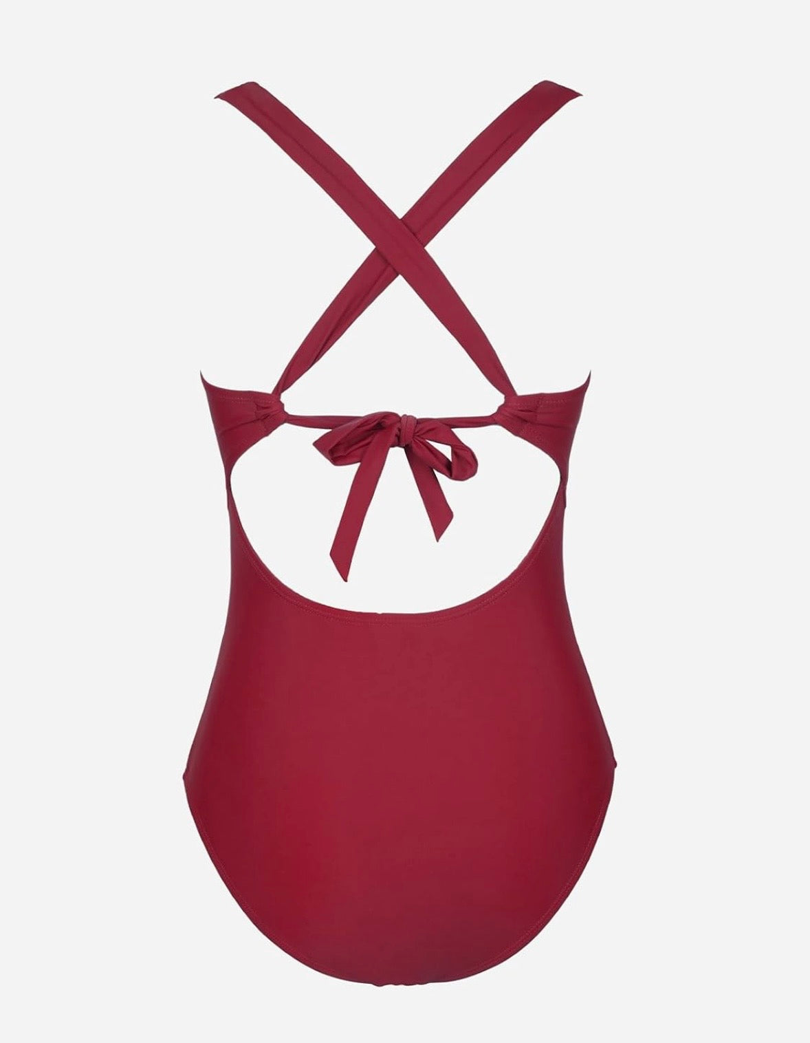 Double Straps One Piece Swimsuit