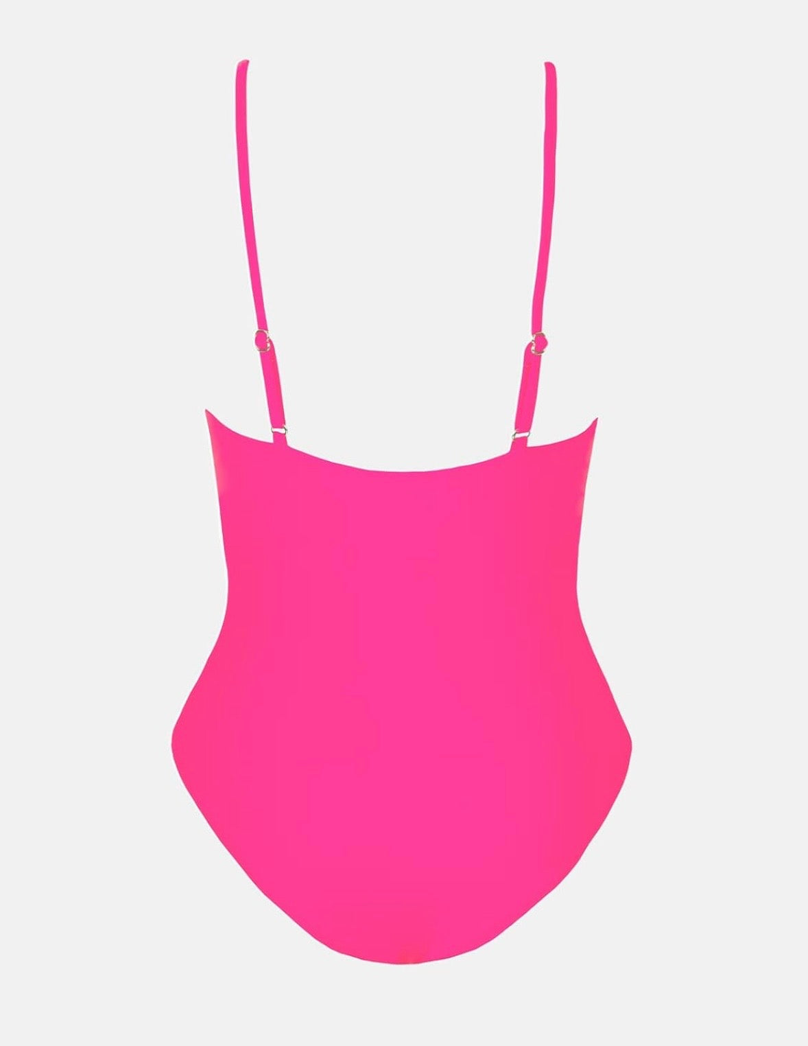 One Piece V Neck Swimsuit
