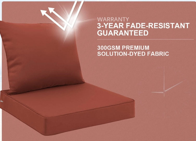 Favoyard Deep Seat Cushion Set