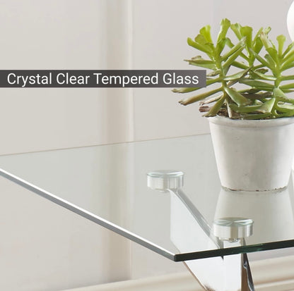 Glass Side Table
