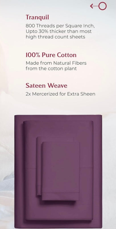 Egyptian Cotton Sheet Set