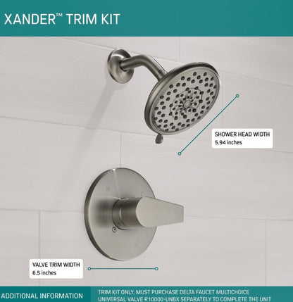 Retail Le$$ - Brushed nickel shower head hardware