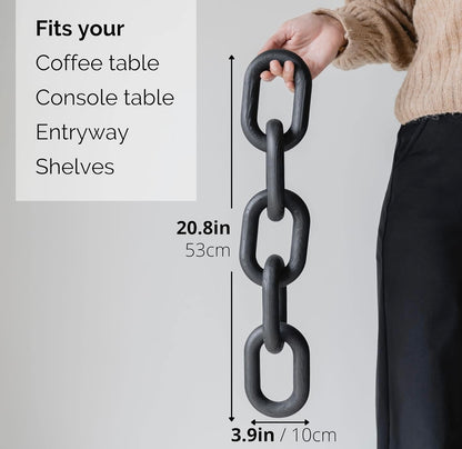 5 Link Wood Chain