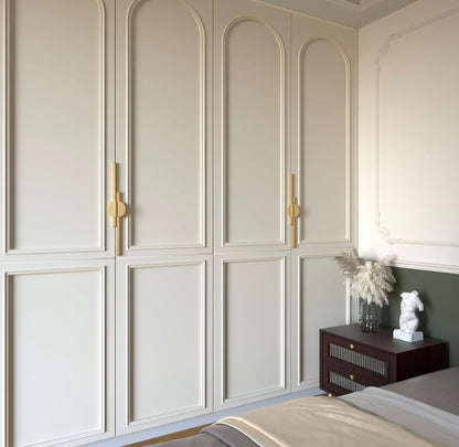 Gold Half Moon Cabinet Pulls
