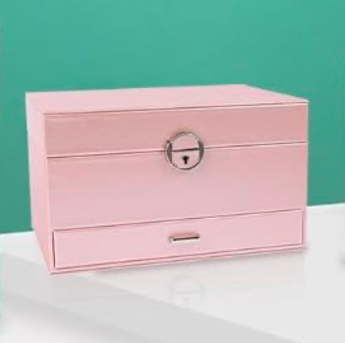 Pink jewelry box