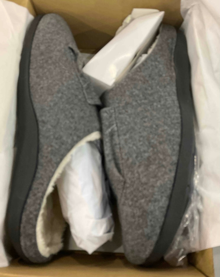 Dr. Warm Rechargeable Heated Slippers – Gray