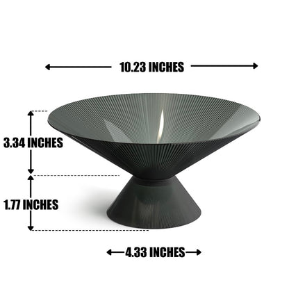 Glass Fruit Bowl