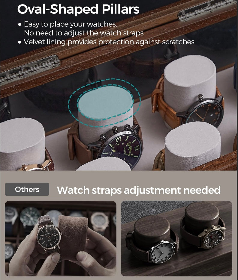 2 Tier Watch Case