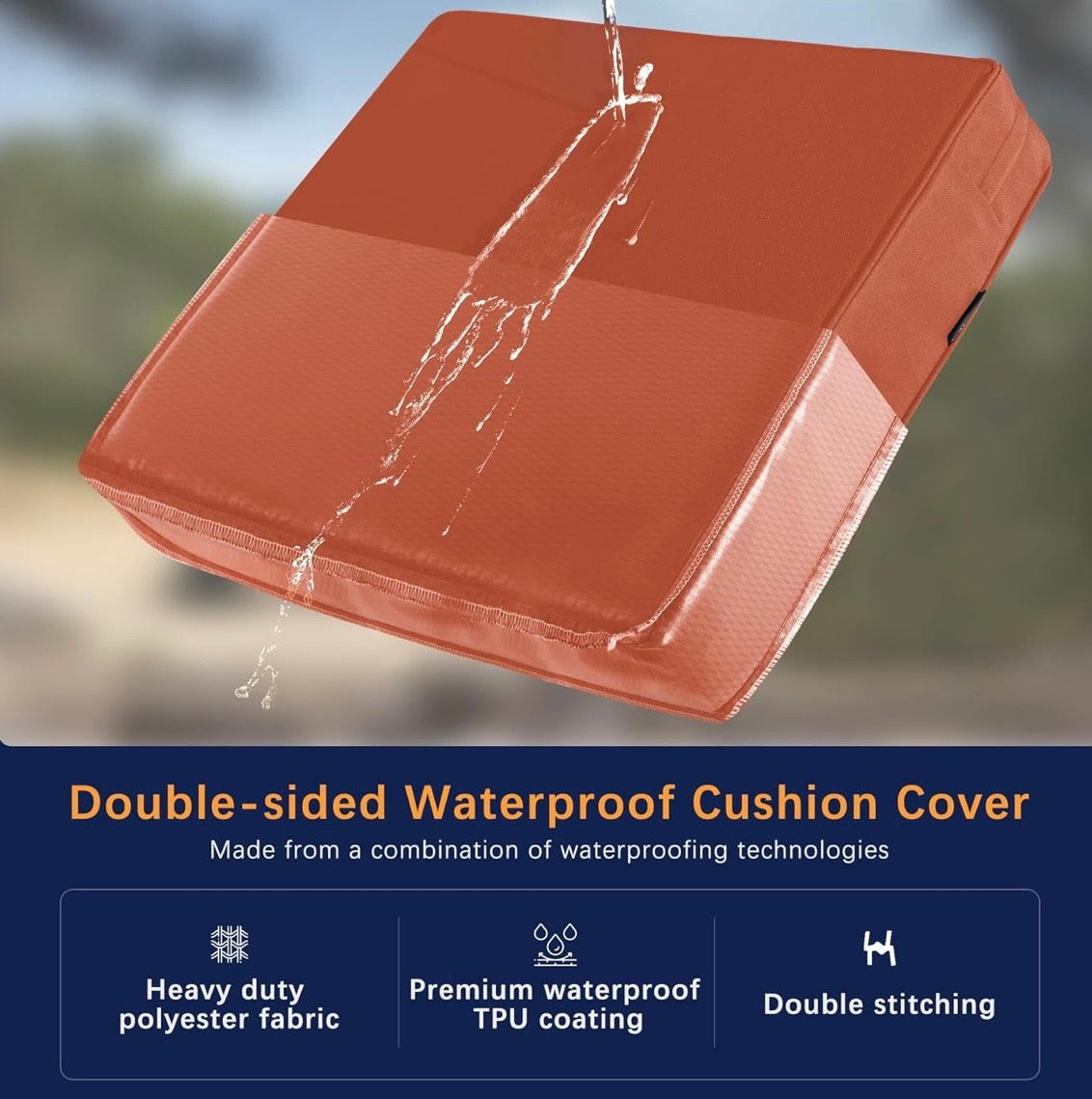 Favoyard Deep Seat Cushion Set
