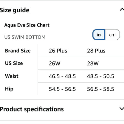 Swim Skirt w/Tummy Control