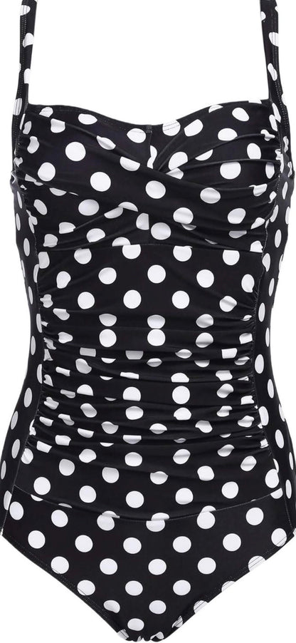 Polka Dot One Piece Swimsuit