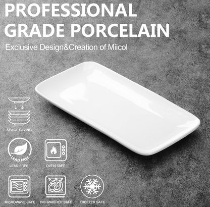 White Serving Platter Set