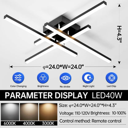 Modern Sputnik LED Light