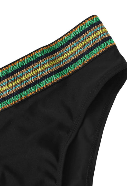 Retail Le$$-black-bandeau-two-piece-swimsuit