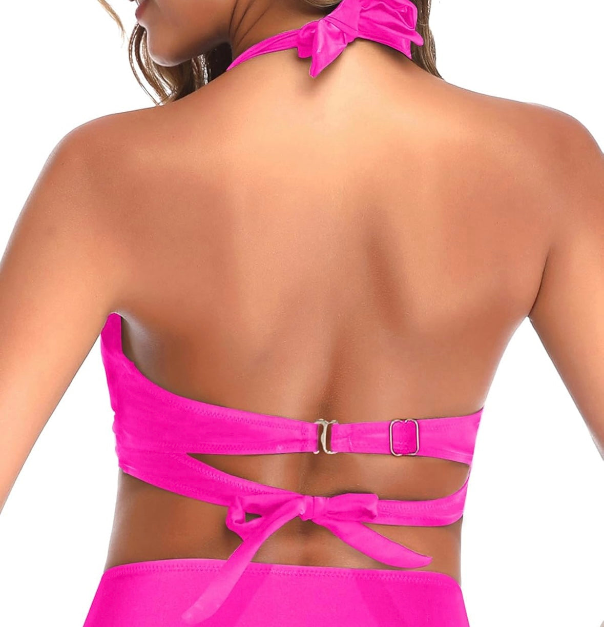 Retail Le$$-pink-halter-swimsuit-top