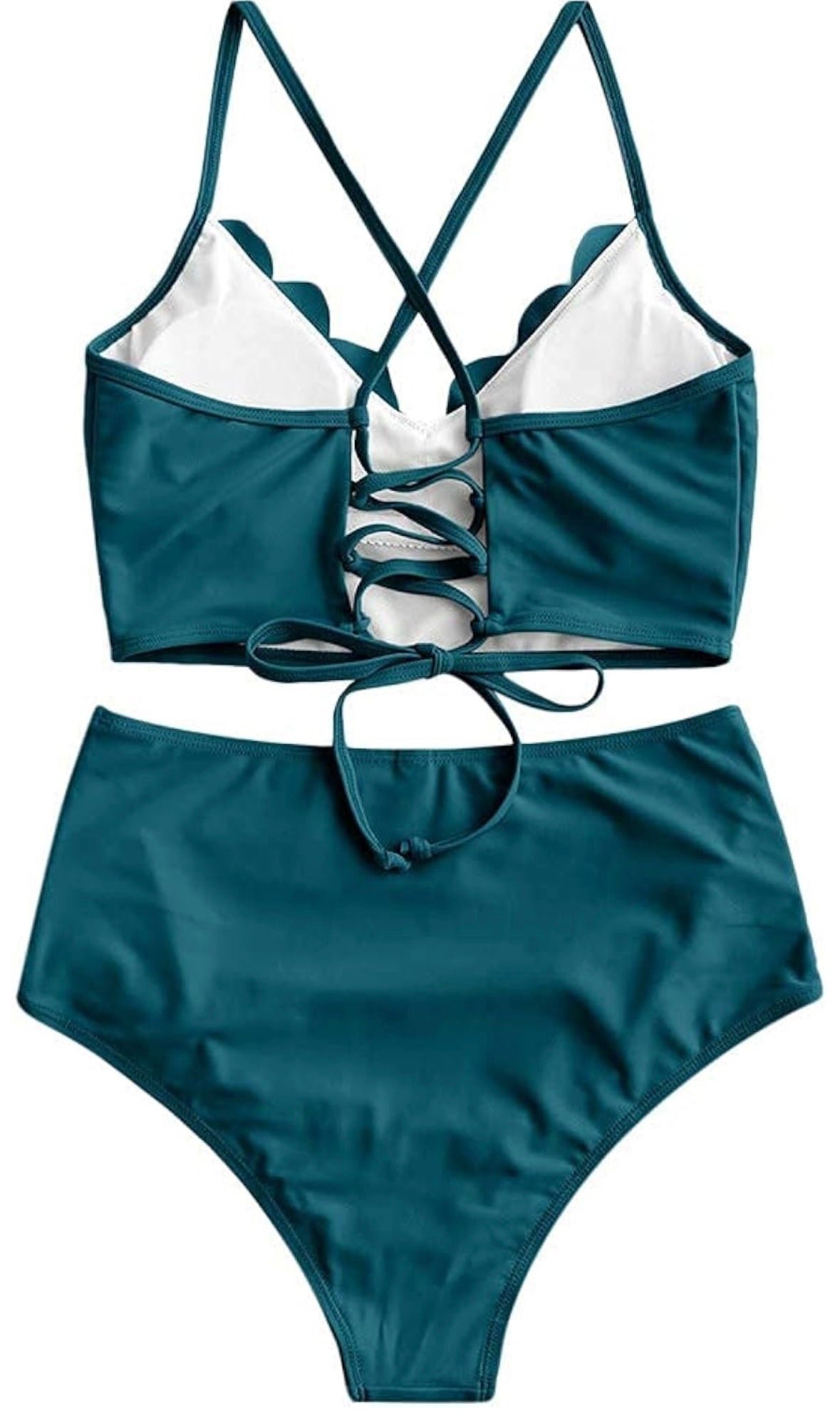 Retail Le$$-teal-two-piece-swimsuit